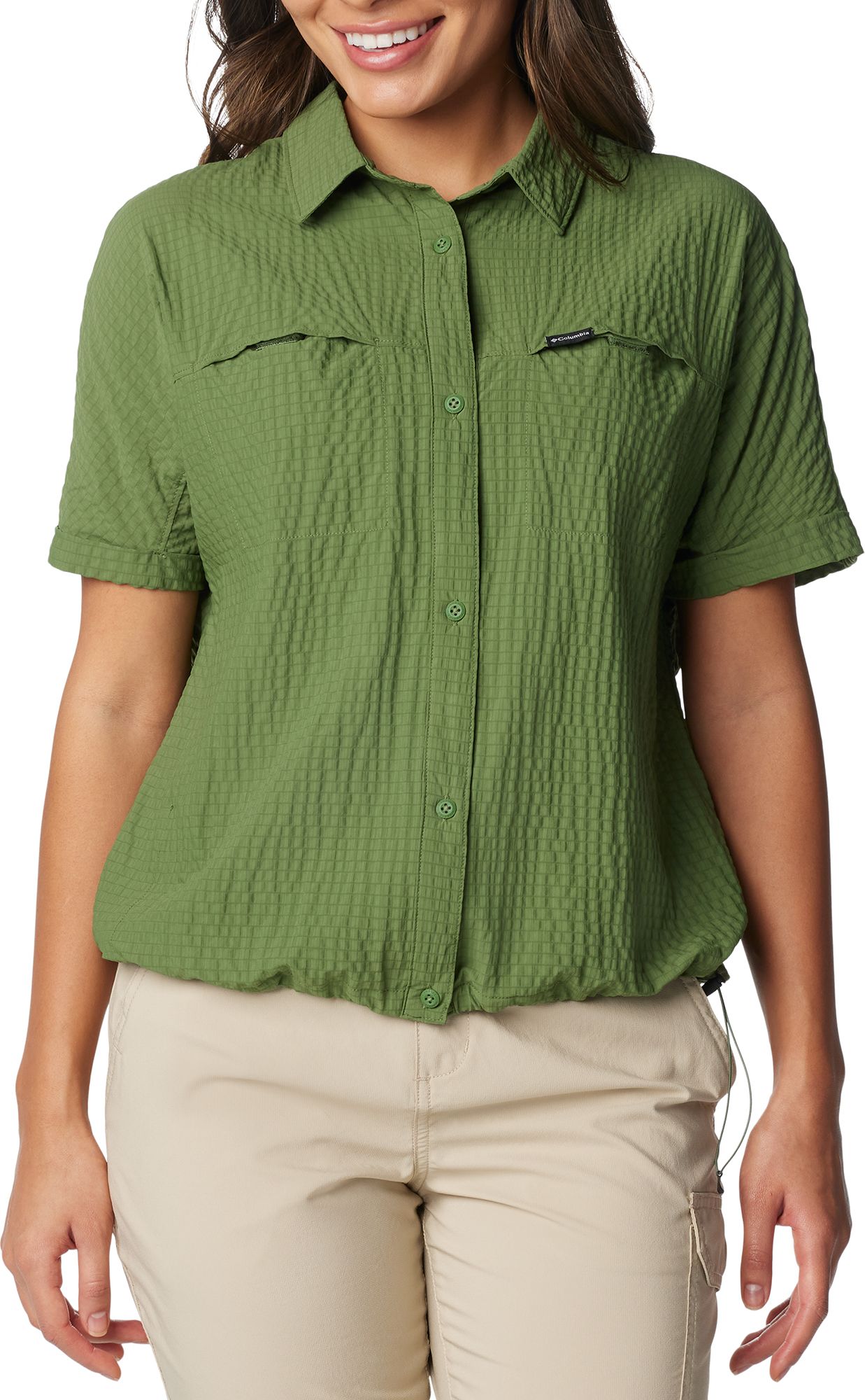 Columbia Women's Boundless Trek Short Sleeve Button Up