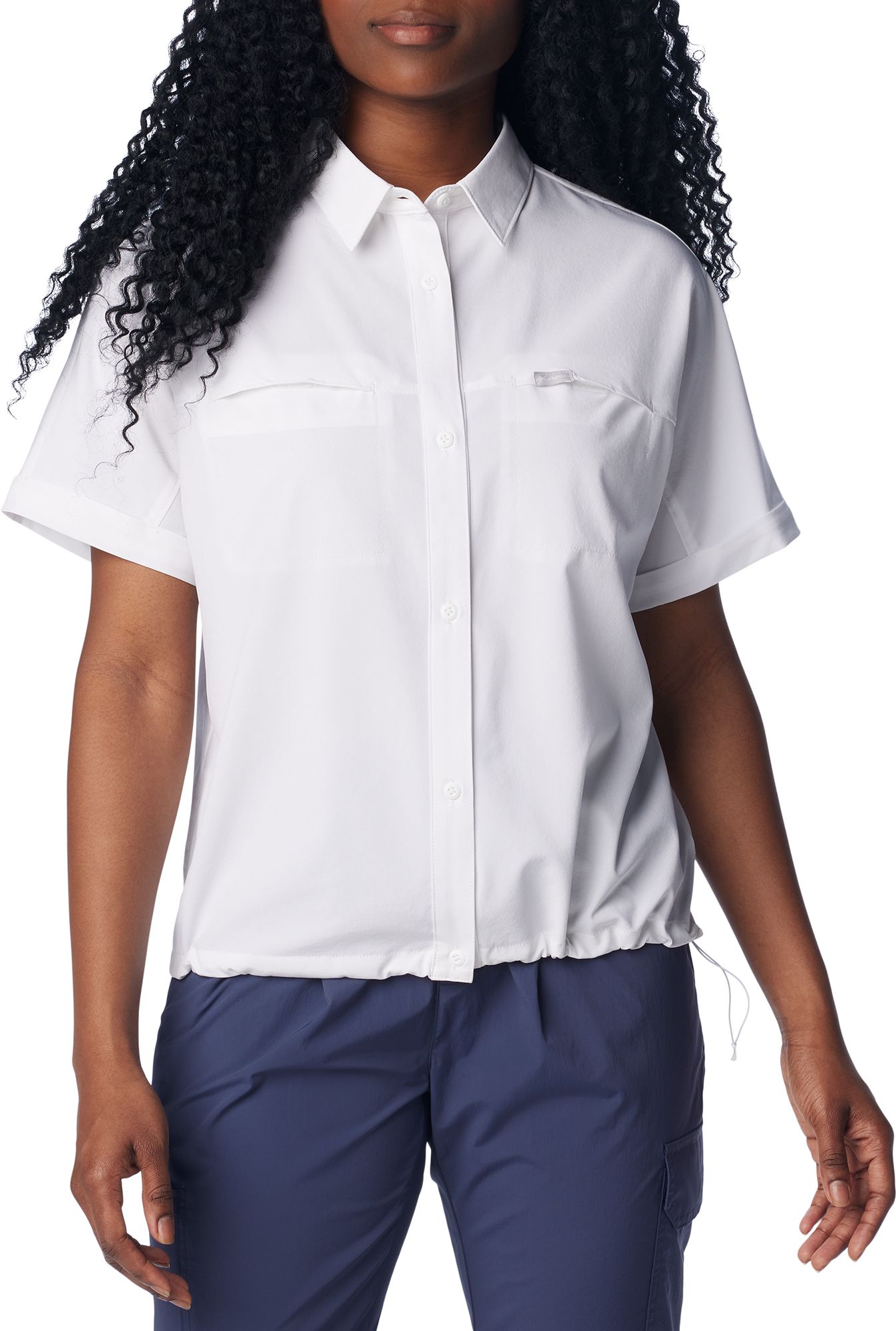 Columbia Women's Boundless Trek Short Sleeve Button Up