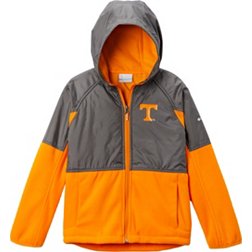 Columbia Youth Tennessee Volunteers Tennessee Orange Flanker Full-Zip Fleece Jacket