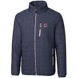 Cutter & Buck Men's Chicago Cubs Eco Insulated Full Zip Puffer Jacket