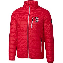 Cutter & Buck Men's Boston Red Sox Eco Insulated Full Zip Puffer Jacket