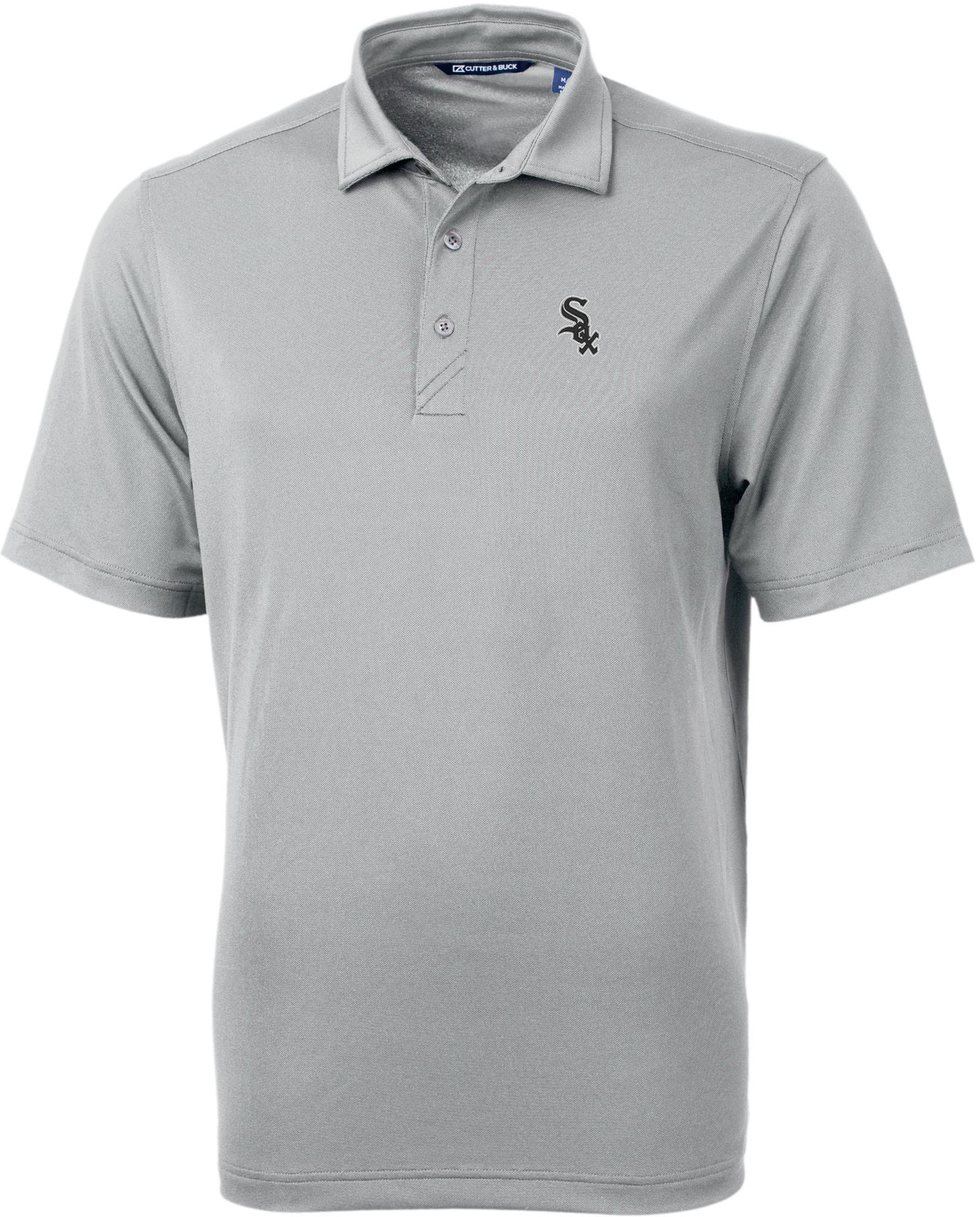 Cutter &amp; Buck Men's Chicago White Sox Polished Virtue Eco Pique Polo