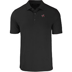 Cutter & Buck Men's Georgia Bulldogs Black Forge Eco Stretch Recycled Polo