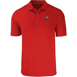 Cutter & Buck Men's Georgia Bulldogs Red Forge Eco Stretch Recycled Polo