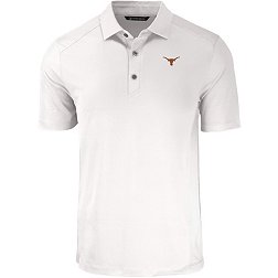 Cutter & Buck Men's Texas Longhorns White Forge Eco Polo