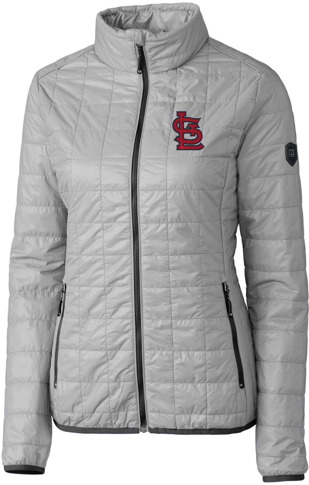 Cutter &amp; Buck Women's St. Louis Cardinals Polished PrimaLoft® Eco Insulated Full Zip Puffer Jacket