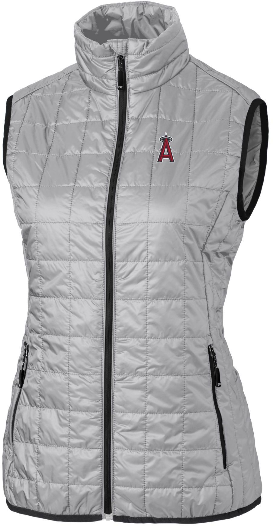 Cutter &amp; Buck Women's  Los Angeles Angels Polished Eco Insulated Full Zip Vest