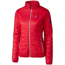 Cutter & Buck Women's Washington Nationals Red PrimaLoft® Eco Insulated Full Zip Puffer Jacket
