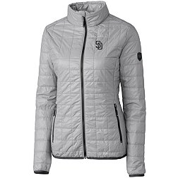 Cutter & Buck Women's San Diego Padres Polished PrimaLoft® Eco Insulated Full Zip Puffer Jacket