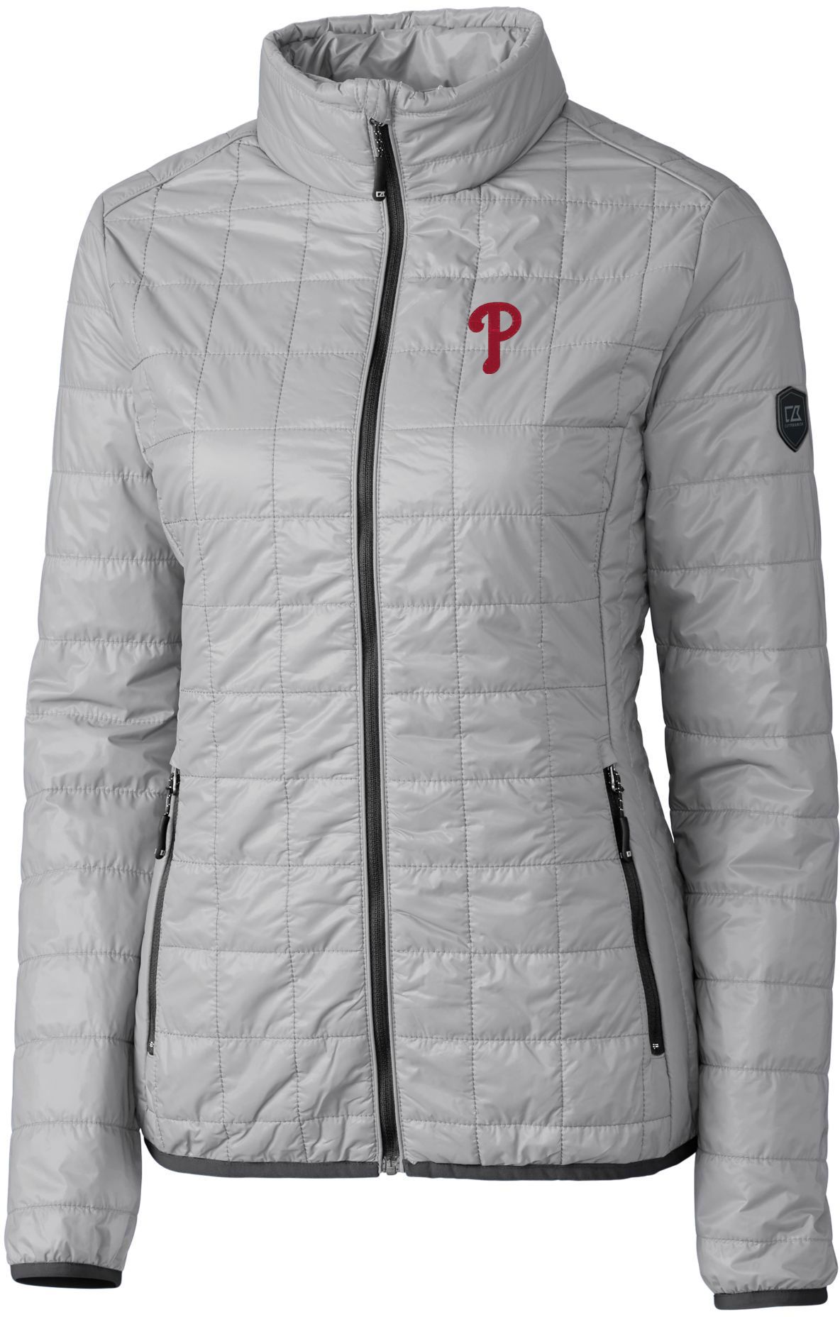 Cutter &amp; Buck Women's Philadelphia Phillies Eco Insulated Full Zip Puffer Jacket