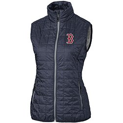 Cutter & Buck Women's  Boston Red Sox Black Eco Insulated Full Zip Vest
