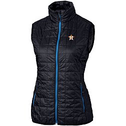 Cutter & Buck Women's  Houston Astros Navy Eco Insulated Full Zip Vest