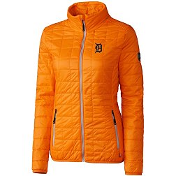 Cutter & Buck Women's Detroit Tigers Eco Insulated Full Zip Puffer Jacket