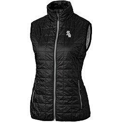 Cutter & Buck Women's  Chicago White Sox Black Eco Insulated Full Zip Vest