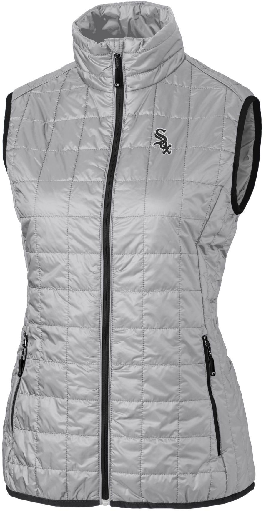 Cutter &amp; Buck Women's  Chicago White Sox Polished Eco Insulated Full Zip Vest