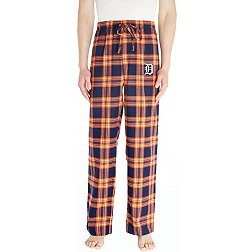College Concepts Men's Detroit Tigers Navy Flannel Pajama Pants