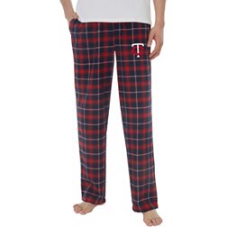 College Concepts Men's Minnesota Twins Navy Flannel Pajama Pants