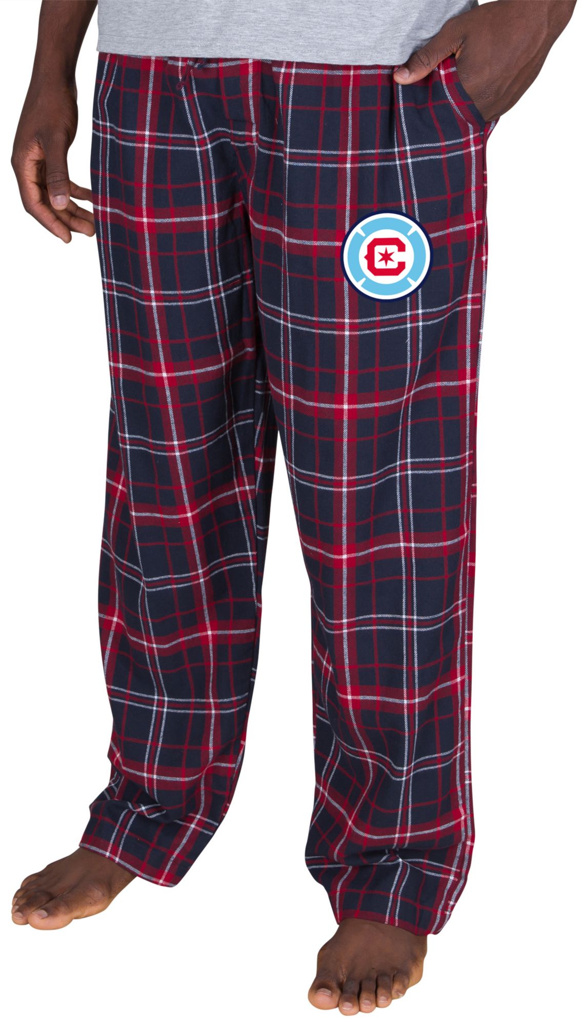 Concepts Sport Men's Chicago Fire Flannel Navy Pajama Pants
