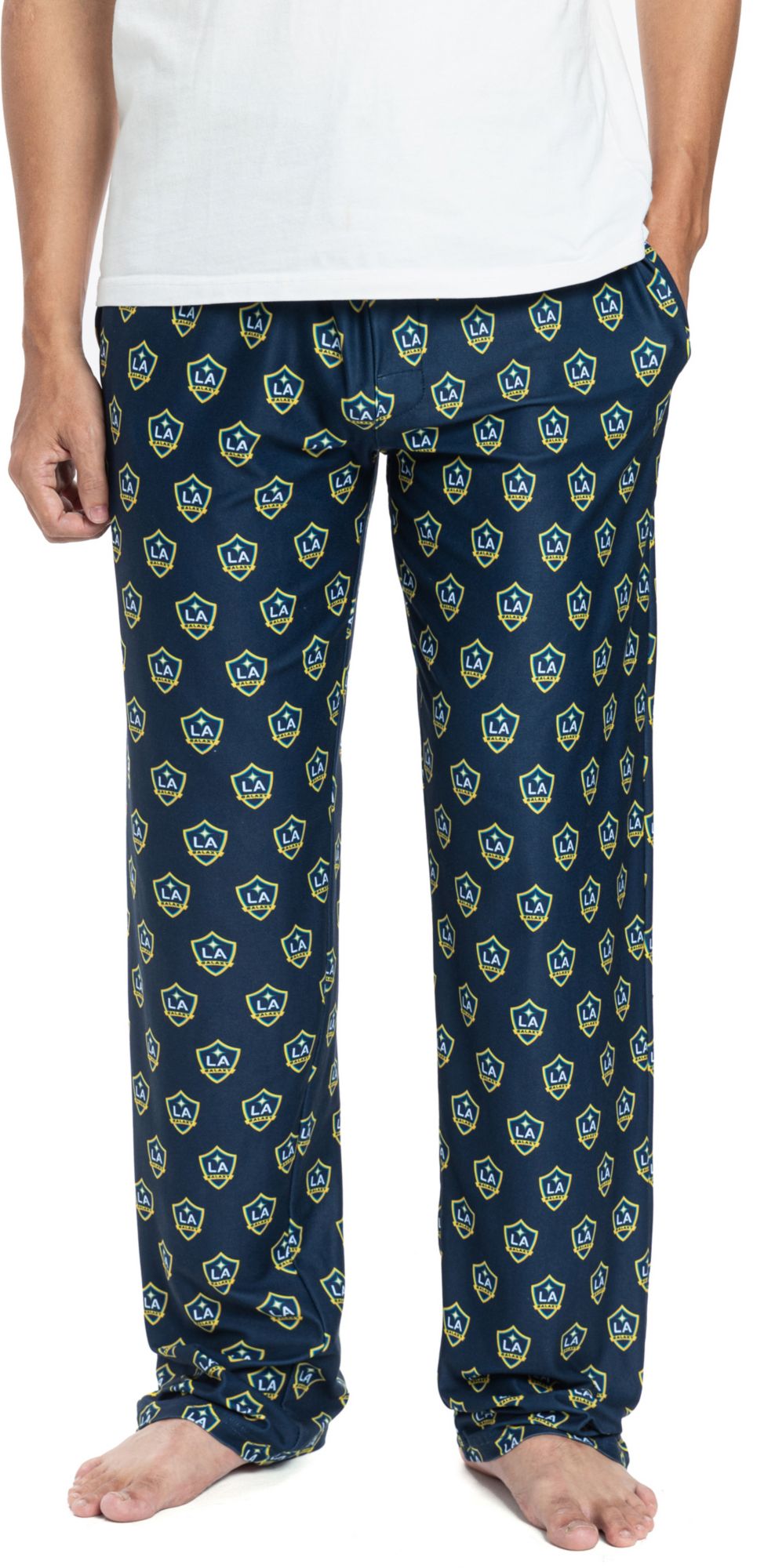 Concepts Sport Men's Los Angeles Galaxy Gauge Navy Knit Pajama Pants