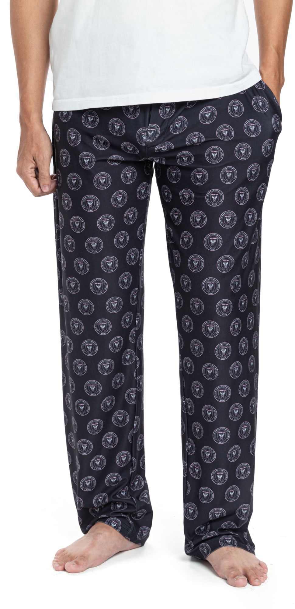 Concepts Sport Men's Inter Miami CF Gauge Black Knit Pajama Pants