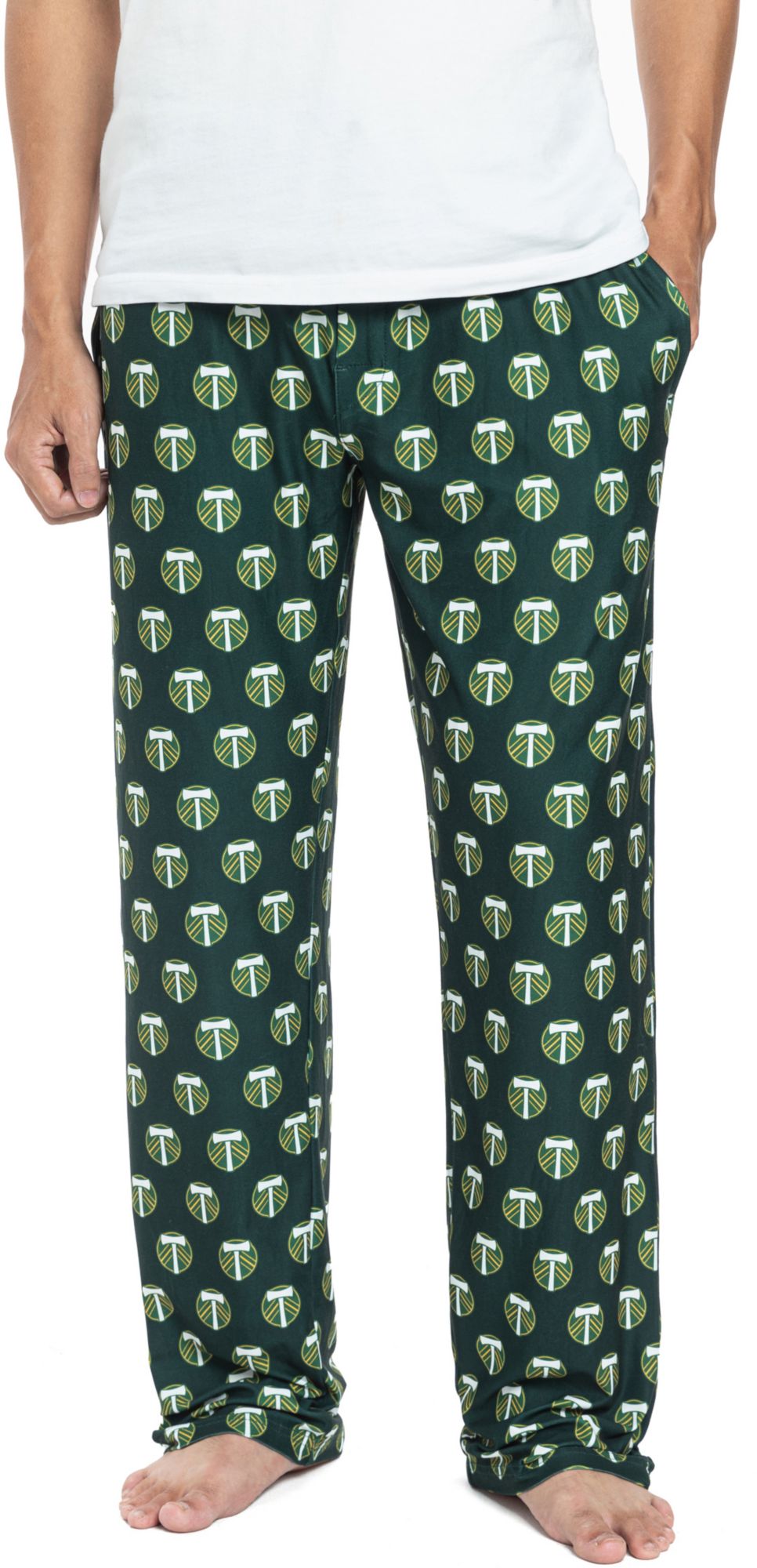 Concepts Sport Men's Portland Timbers Gauge Green Knit Pajama Pants
