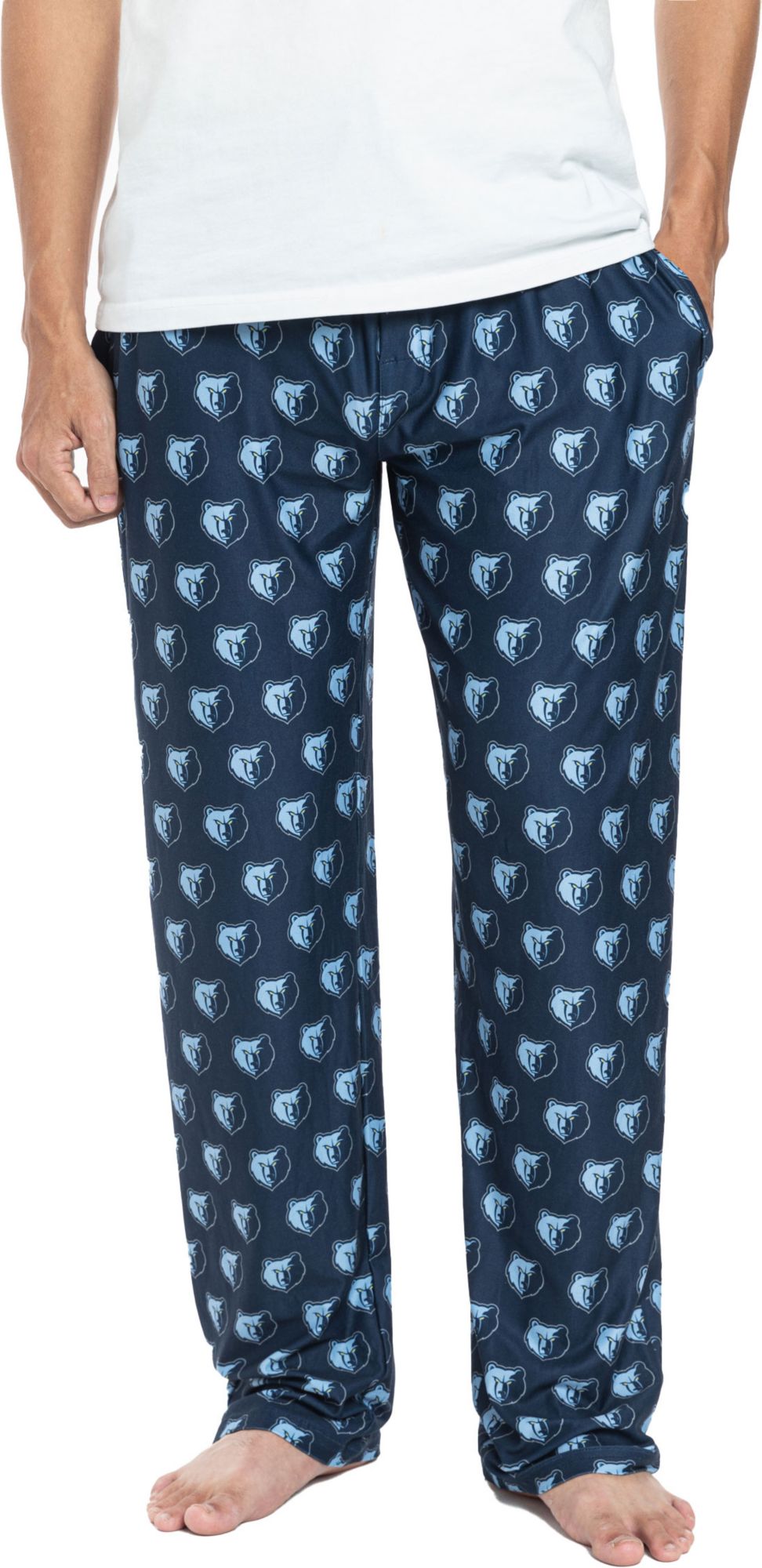Concepts Sports Memphis Grizzlies Navy All Over Print Knit Pants