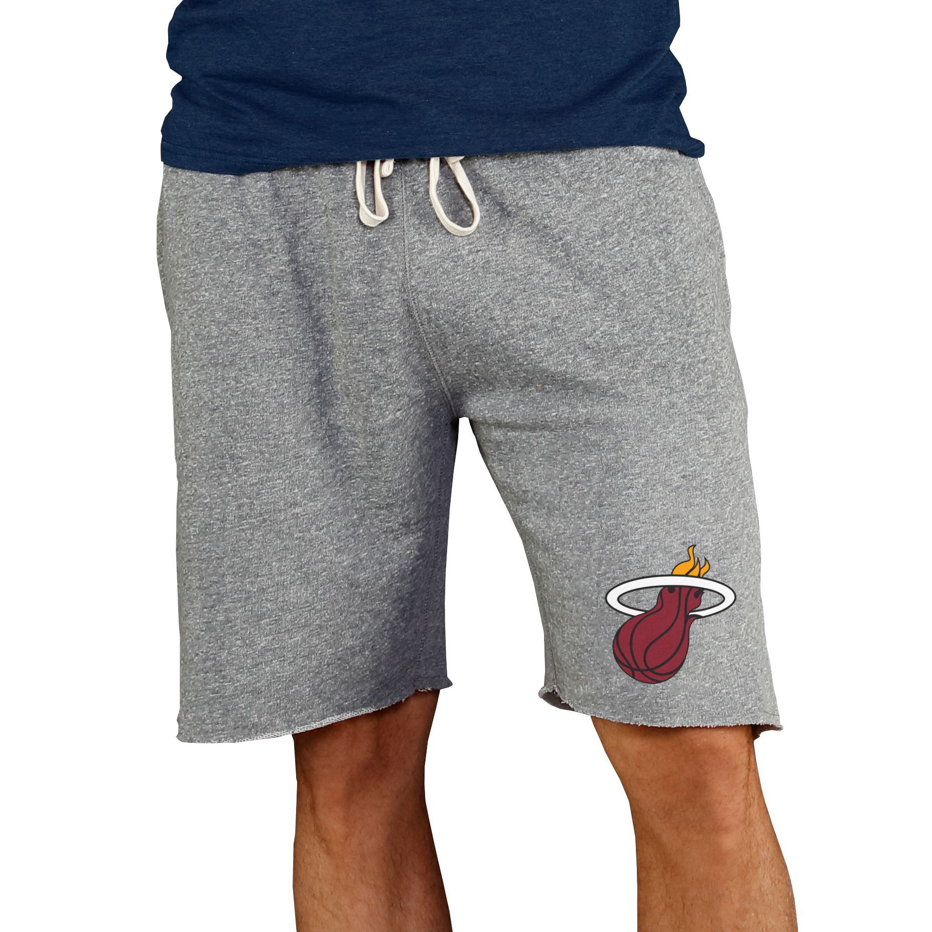 Concepts Sport Men's Miami Heat Grey Mainstream Shorts
