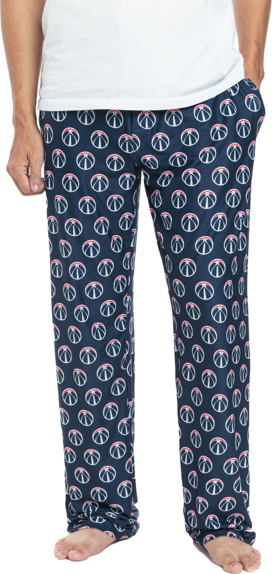Concepts Sports Washington Wizards Navy All Over Print Knit Pants