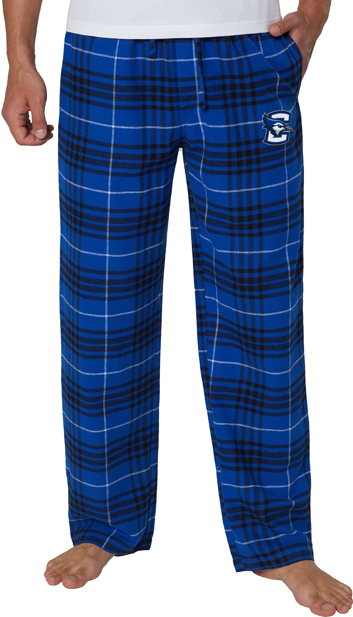 Concepts Sport Men's Creighton Bluejays Blue Concord Flannel Pants