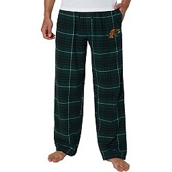 College Concepts Men's Florida A&M Rattlers Green Concord Flannel Pants