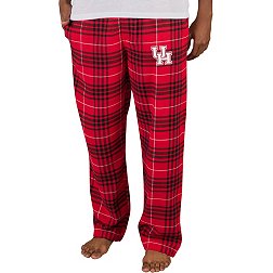 College Concepts Men's Houston Cougars Red Concord Flannel Pants