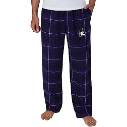 College Concepts Men's Northwestern Wildcats Purple Concord Flannel Pants