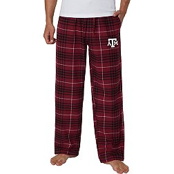 College Concepts Men's Texas A&M Aggies Maroon Concord Flannel Pants