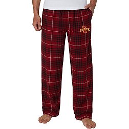College Concepts Men's Iowa State Cyclones Cardinal Concord Flannel Pants