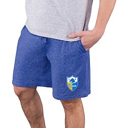 Concepts Sport Men's Los Angeles Chargers Mainstream Terry Grey Shorts