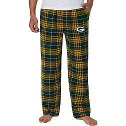 Concepts Sport Men's Green Bay Packers Concord Green Flannel Pants