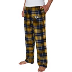 Concepts Sport Men's Nashville Predators Flannel Navy Pajama Pants
