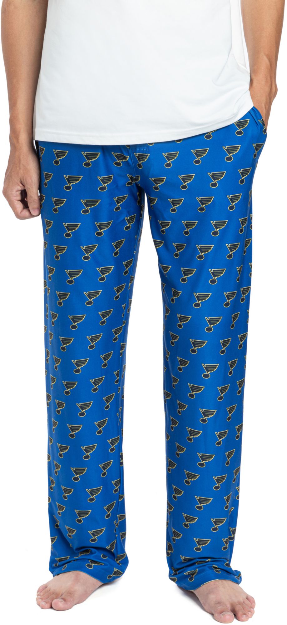Concepts Sport Men's St. Louis Blues Gauge Blue Knit Pajama Pants