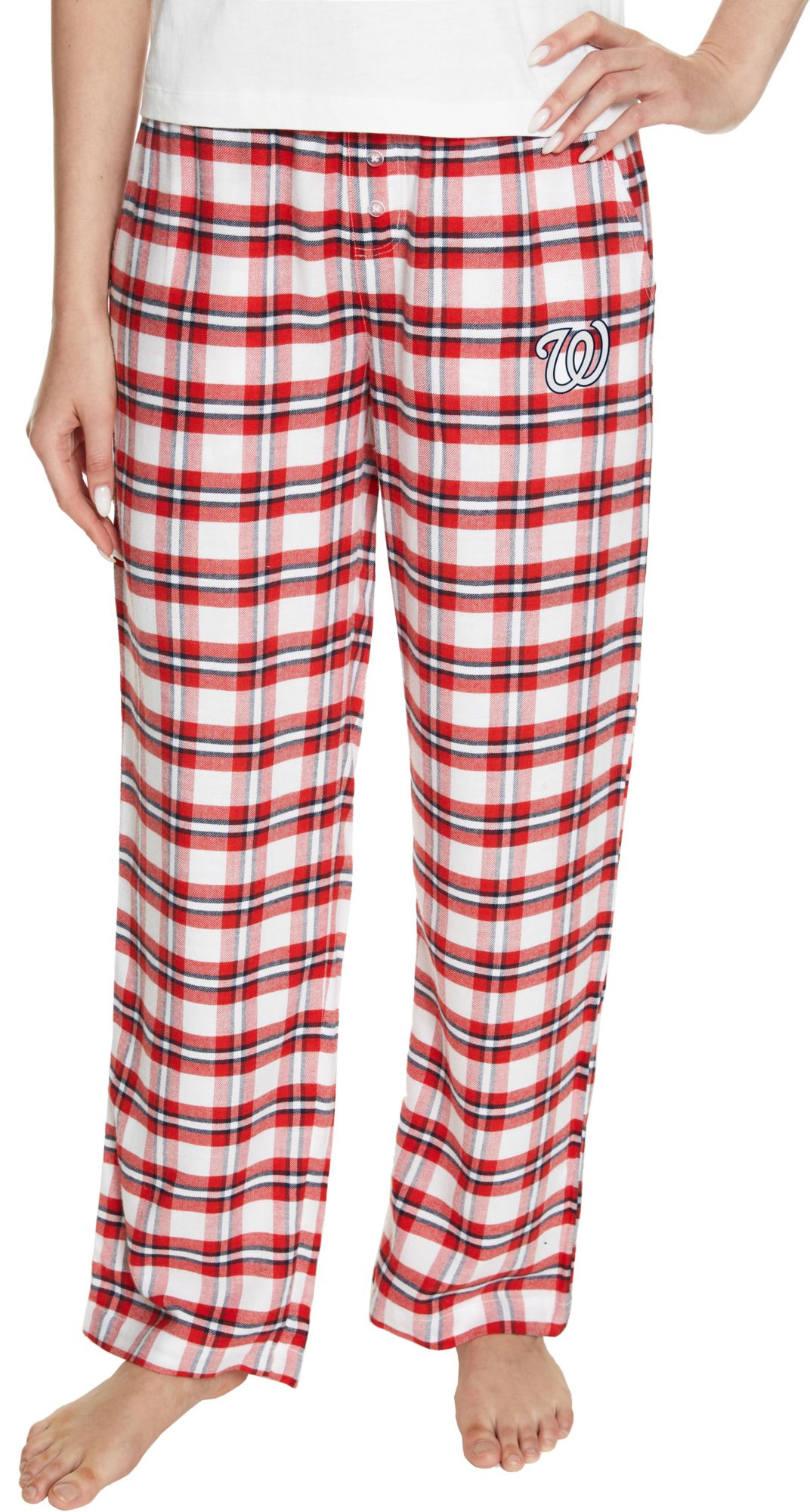 Concepts Sport Women's Washington Nationals Red Sleep Pants - Red
