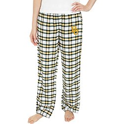 College Concepts Women's Baylor Bears Green/Gold Sienna Flannel Pants