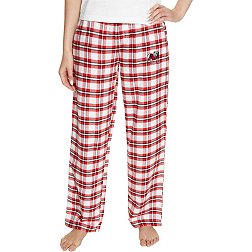 College Concepts Women's Georgia Bulldogs Red/Black Sienna Flannel Pants