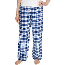 College Concepts Women's Kentucky Wildcats Blue/White Sienna Flannel Pants