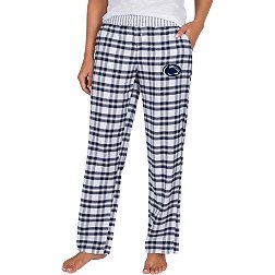 College Concepts Women's Penn State Nittany Lions Blue/White Sienna Flannel Pants