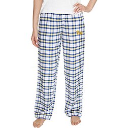 College Concepts Women's Pitt Panthers Blue/Gold Sienna Flannel Pants