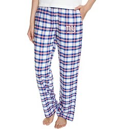 Concepts Sport Women's New York Giants Royal Sienna Flannel Pants