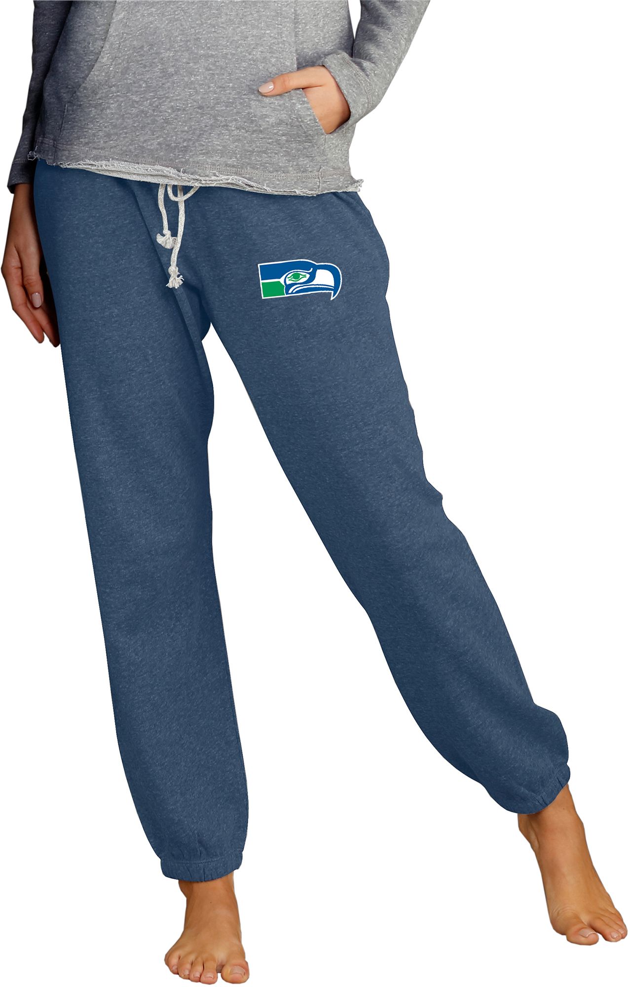 Concepts Sport Women's Seattle Seahawks Mainstream Navy Jogger