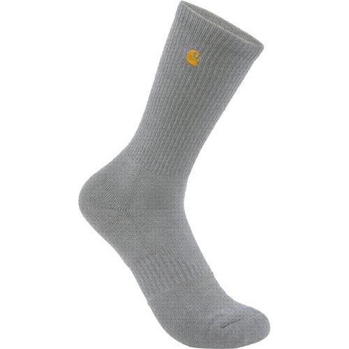 Carhartt Men's Solid Logo Crew Socks - 2 Pack