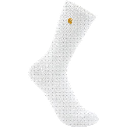 Carhartt Men's Solid Logo Crew Socks - 2 Pack