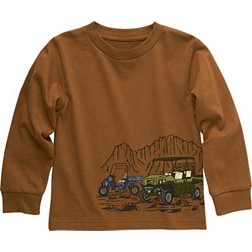 Carhartt Little Boys' Long Sleeve Wrap Graphic T-Shirt
