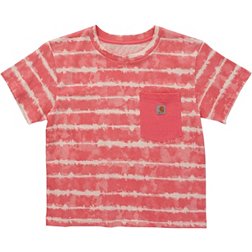Carhartt Girls' Tie Dye Pocket T-Shirt